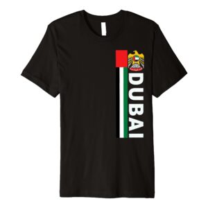 Dubai Soccer Style United Arab Emirates City Premium T-Shirt