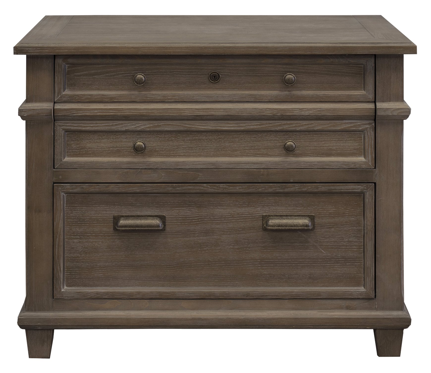 Martin Furniture Lateral File, Weathered Dove