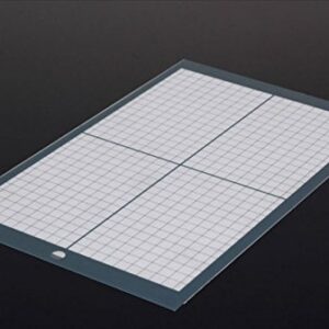 A3 Non Slip Vinyl Cutter Plotter Cutting Mat with Craft Sticky Printed Grid, 460mm*300mm