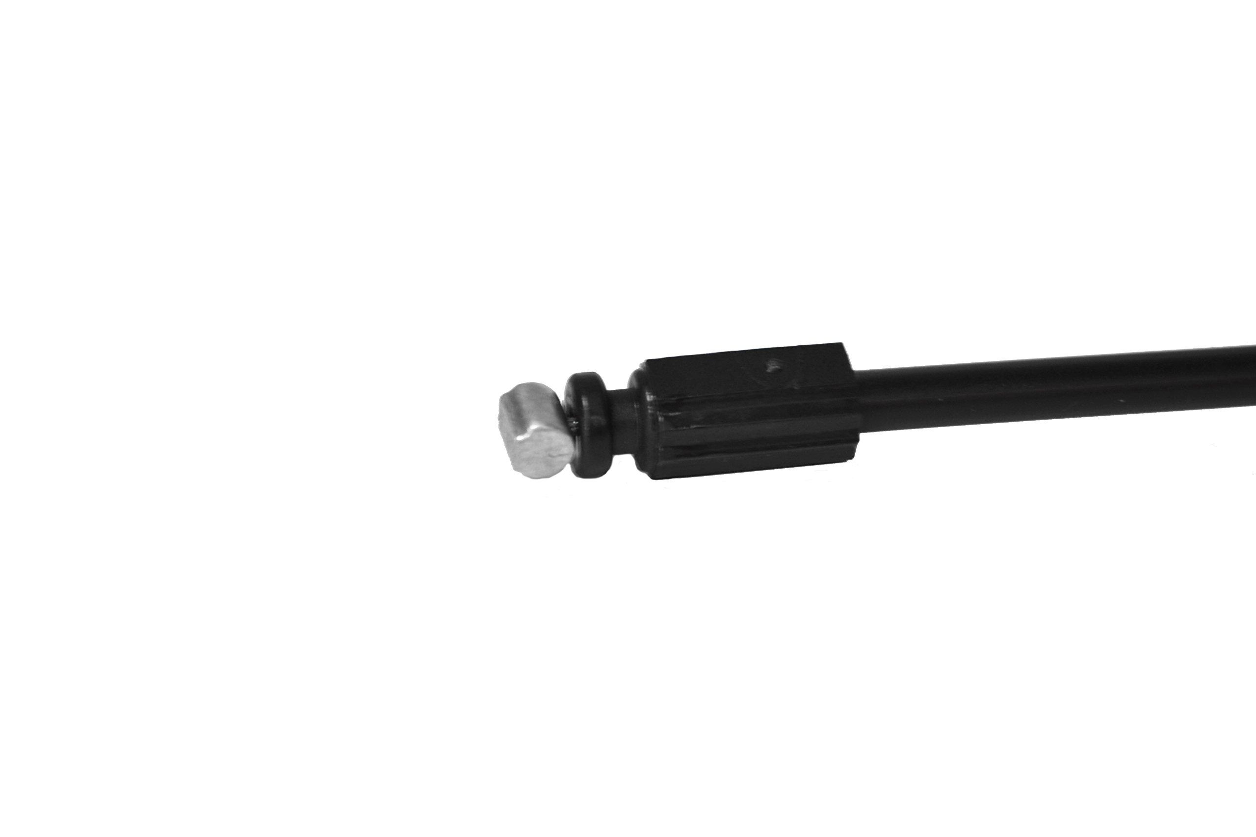 Recliner-Handles Replacement Cable 3.85" Exposed Wire, 6mm Barrel, 40.25" Overall Length with S-Tip