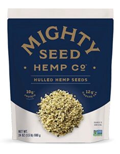 mighty seed hemp hulled seeds, 24 ounce