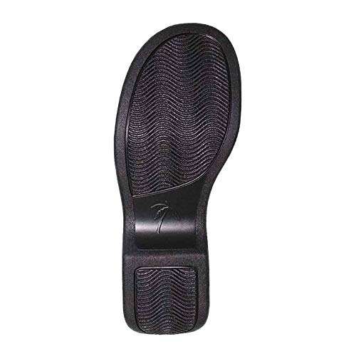 Dromedaris Women’s Stella Comfort Shoe - Arch Support + Rocker Bottom, Black, EU 39M