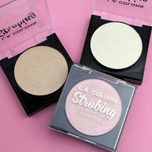 L.A. COLORS Strobing Illuminating Powder, Champagne, 1 Ounce