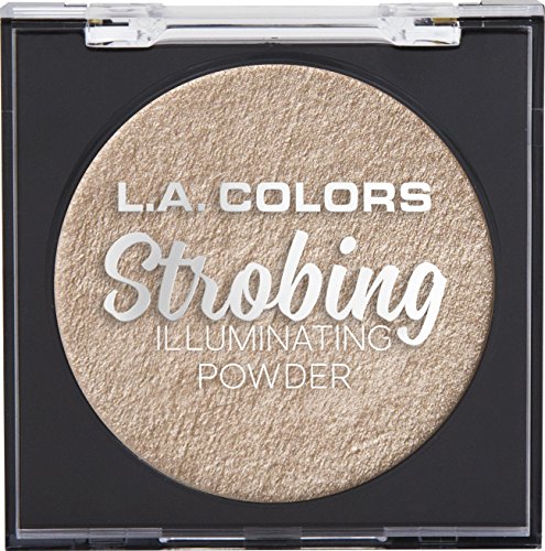 L.A. COLORS Strobing Illuminating Powder, Champagne, 1 Ounce