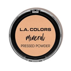 l.a. colors mineral pressed powder, creamy natural