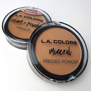 L.A. COLORS Mineral Pressed Powder, Creamy Natural