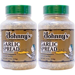 johnny's garlic spread & seasoning, 18 oz (pack of 2)