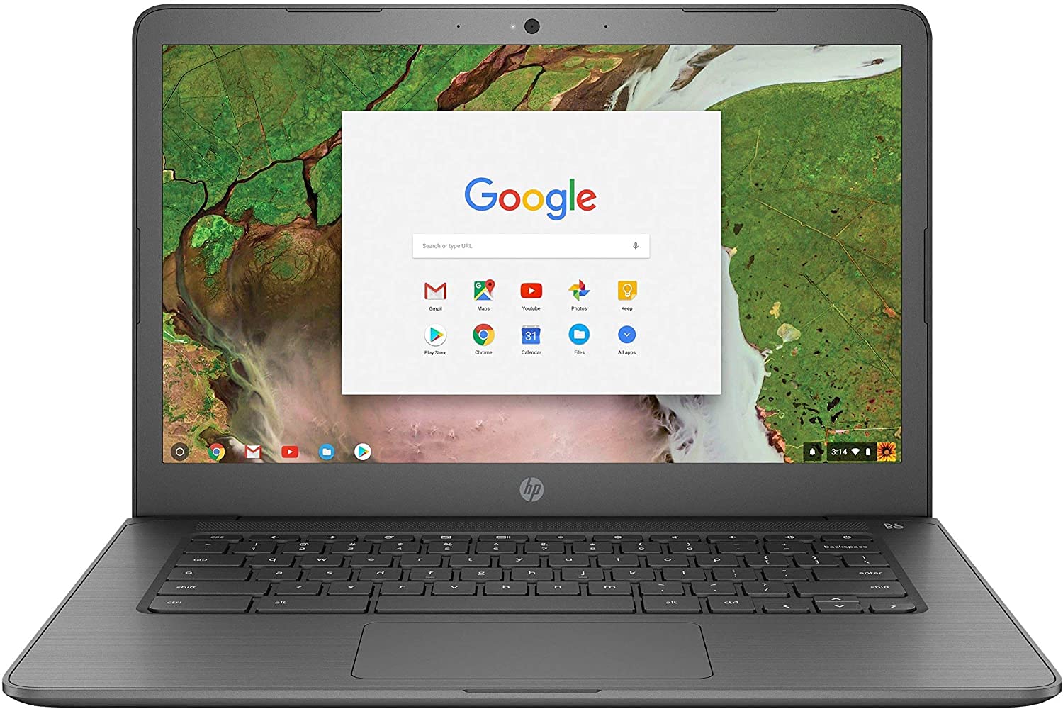 2018 HP Flagship Premium Business Chromebook | 14in HD (1366 x 768) Multitouch Screen | Intel Celeron N3350 up to 2.4GHz | 4GB Memory | 32GB SSD | Bluetooth | No Optical | Renewed