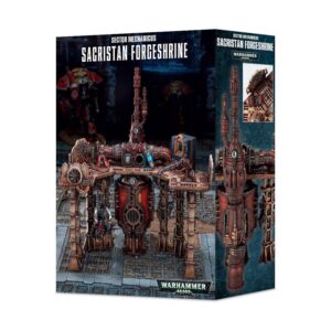 games workshop warhammer 40k - sector mechanicus sacristan forgeshrine, black, onesize