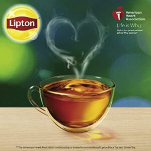 Lipton Unsweetened Iced Tea Bags, Family Size, 24 Count (Pack of 6)