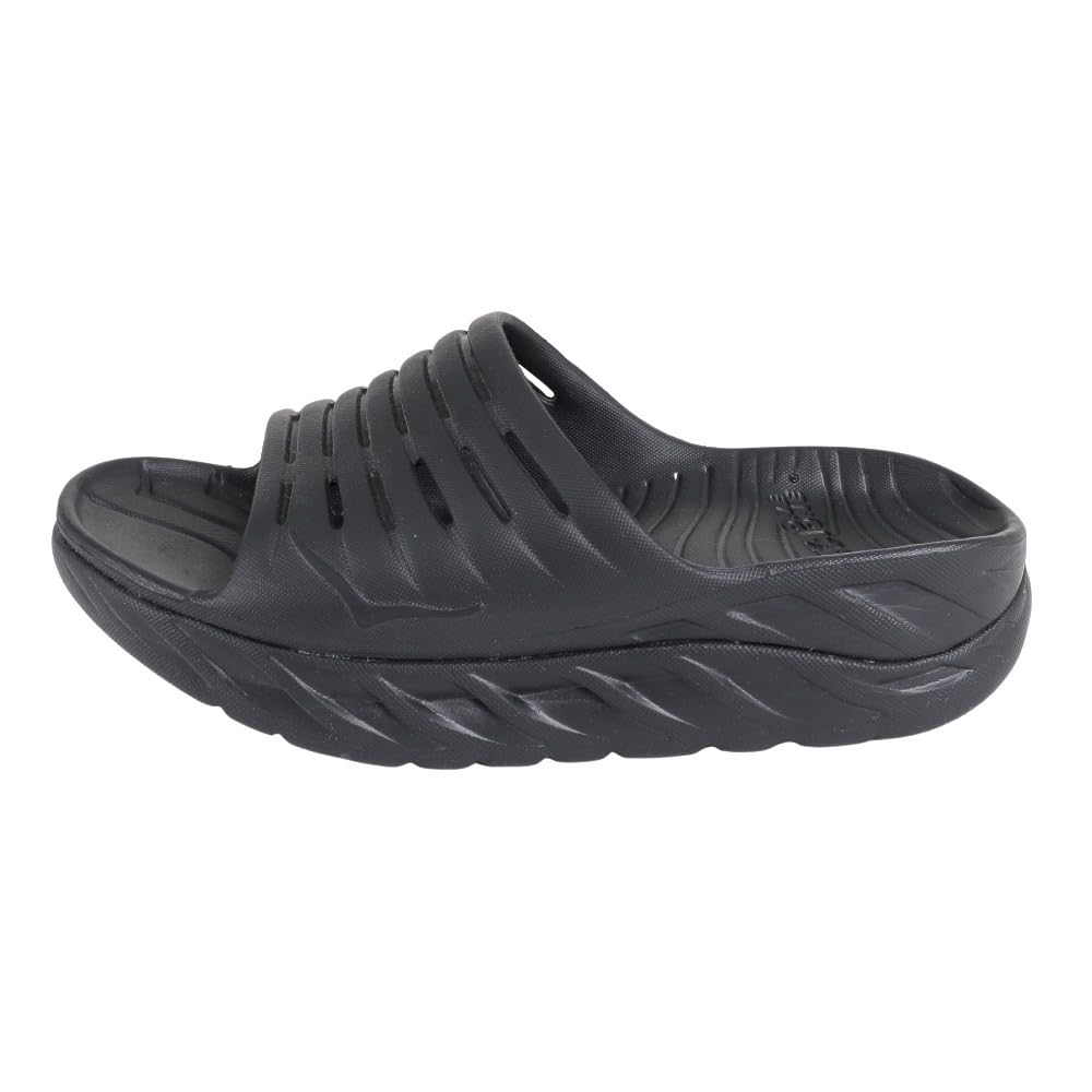 HOKA ONE ONE Womens ORA Recovery Slide 2 Black/Black Sandal - 7