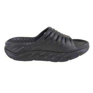 HOKA ONE ONE Womens ORA Recovery Slide 2 Black/Black Sandal - 7