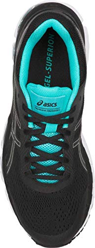 ASICS Gel-Superion 2 Women's Running Shoe, Black/Silver, 7.5 M US