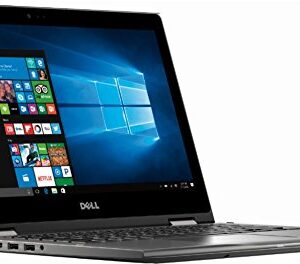 Dell 2018 2-in-1 13.3" FHD Touchscreen High Performance Business Laptop, AMD Ryzen 7 2700U 2.2GHz, AMD Radeon RX Vega 10, 12GB DDR4, 256GB SSD, Webcam, Backlit Keyboard, HDMI, Windows 10, Era Gray