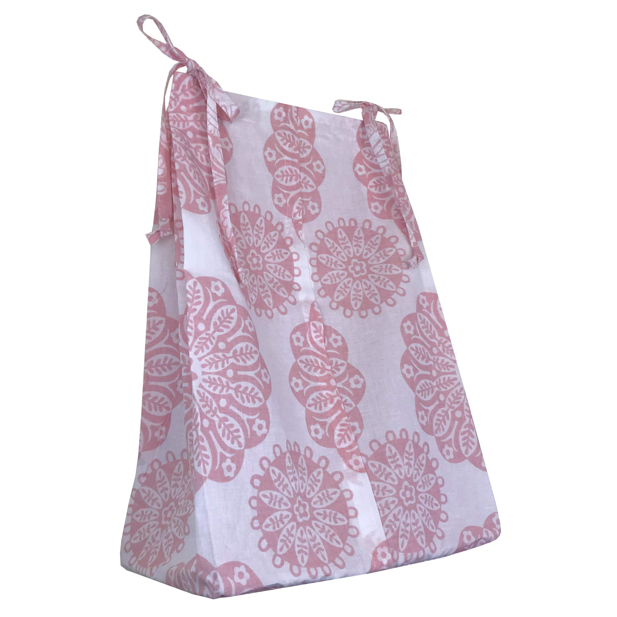 Cotton Tale Designs Diaper Stacker, Sweet & Simple Pink