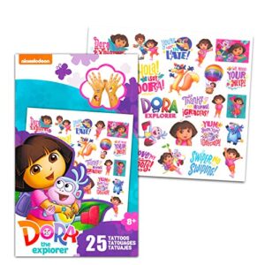 Dora Tattoos - 75 Assorted Dora Temporary Tattoos