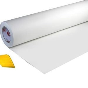 ORACAL. High Gloss Self-Adhesive Clear Lamination Vinyl Roll for Die-Cutter and Plotter Machines Including Yellow Detailer Squeegee (12" x 25ft)