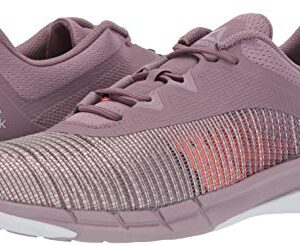 Reebok Women's Fast Tempo FLEXWEAVE, Noble Orchid/Lilac Fog/Porcelain/Guava Punch, 10.5 M US