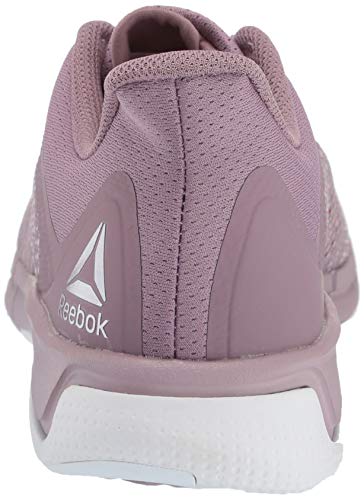 Reebok Women's Fast Tempo FLEXWEAVE, Noble Orchid/Lilac Fog/Porcelain/Guava Punch, 10.5 M US