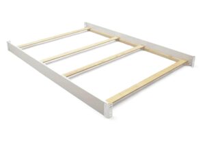 full size conversion kit bed rails for canton deluxe crib by delta children - #0050 (bianca white - 130)