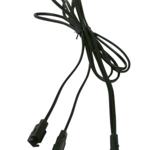 KD 2 Pin Splitter Y-Cable Connect Two Motors to One Transformer Extension Cable for Electric Recliner Sofa Sectional 60"