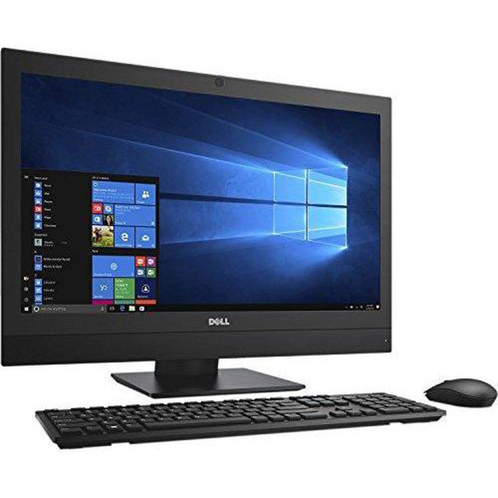 Dell Optiplex 7450 FHD 24 inches Touch Screen All in One Computer PC (Intel Quad Core i5-7500, 8GB Ram, 500GB HDD, HDMI, Camera, WiFi, DVD-RW) Win10 Pro (Renewed)