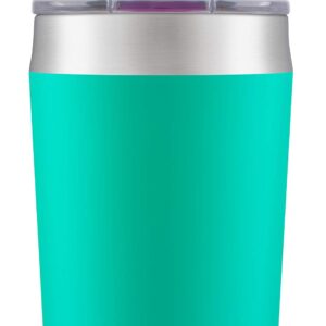 Ello Rise Vacuum Insulated Stainless Steel Tumbler with Optional Straw, 12 oz, Mint