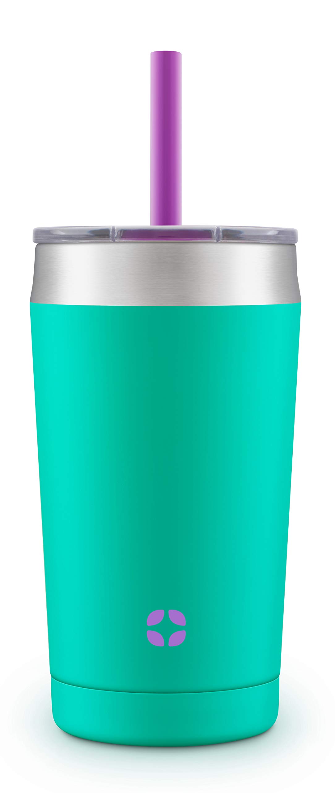 Ello Rise Vacuum Insulated Stainless Steel Tumbler with Optional Straw, 12 oz, Mint