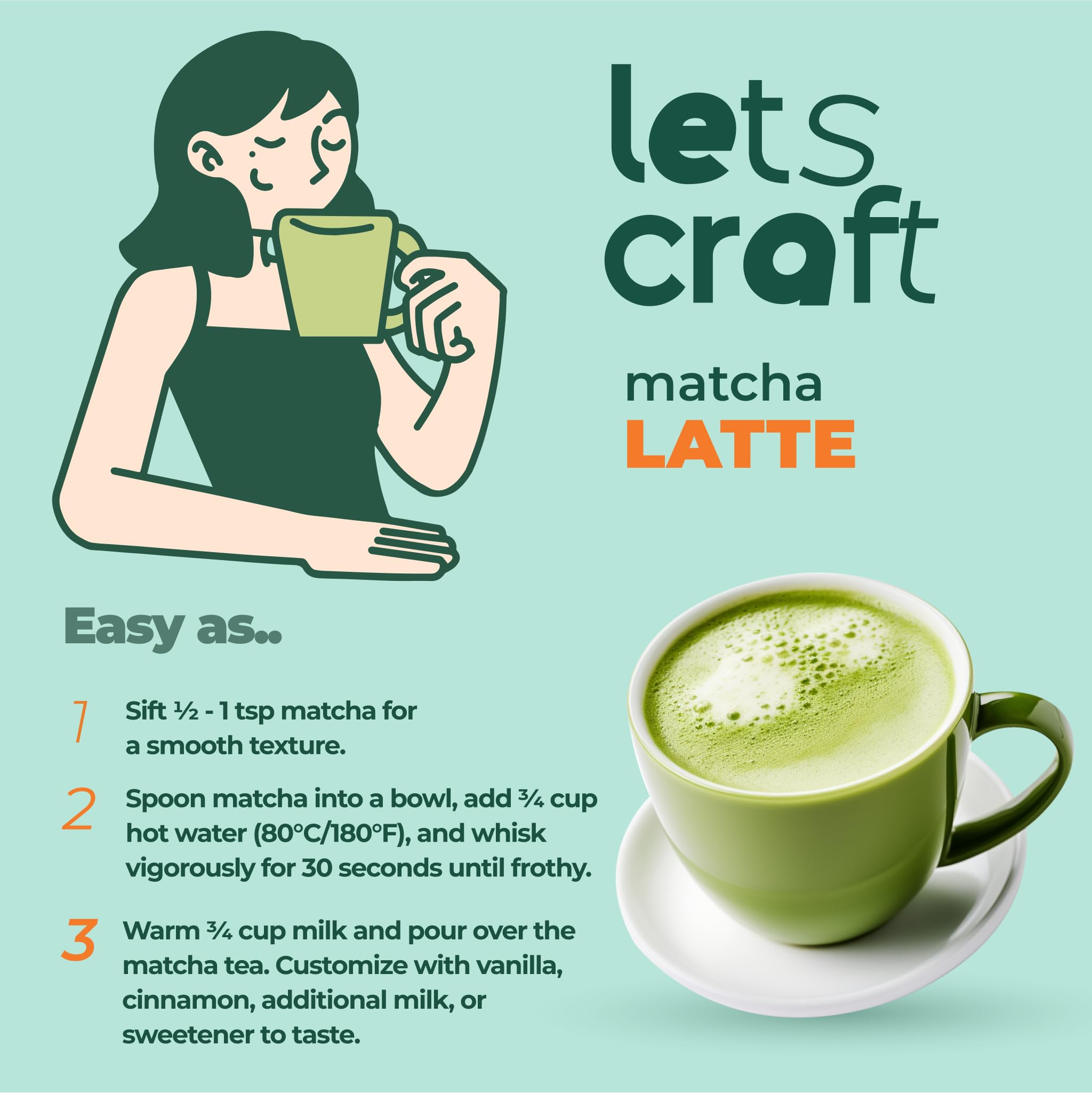 Matcha Powder from Japan, Organic Matcha Green Tea Powder, No Sugar Added Matcha Tea Powder for Matcha Latte, Japanese Green Tea Matcha - Premium Culinary Grade Te Matcha Organic - 3.5 oz/ 100g - by AprikaLife