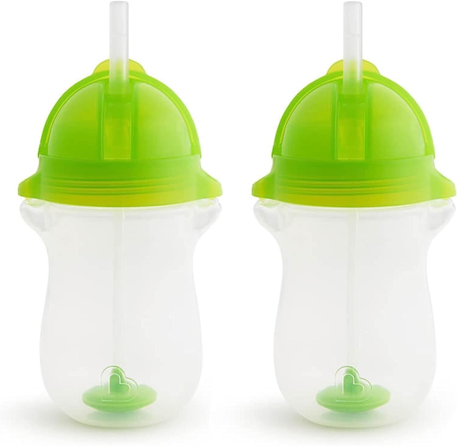 Munchkin Click Lock Any Angle Weighted 2 Piece Straw Cup (Green)