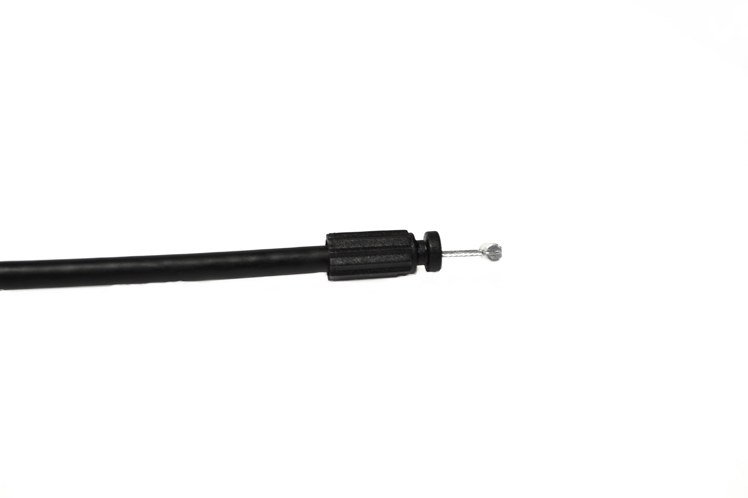 Recliner-Handles Replacement Cable 2.5" Exposed Wire, 3mm Barrel, 25.5" Overall Length with S-Tip
