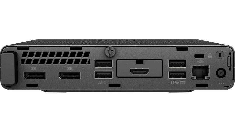 HP EliteDesk 800 G8 Mini (Intel Hexa-Core Core i5-11500T vPro, 32GB RAM, 1TB SSD, UHD Graphics 750, Keyboard, Mouse, Type-C, DisplayPort) Tiny Business Desktop PC, Win 11 Pro