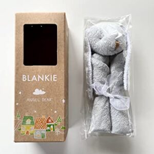 Angel Dear - Grey Bunny, Blankie