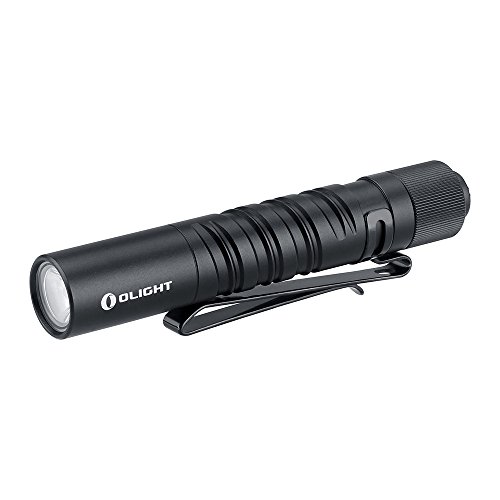 OLIGHT I3T EOS 180 Lumens Dual-Output Slim EDC Flashlight for Camping and Hiking, Tail Switch Flashlight with AAA Battery