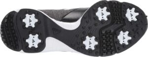 adidas womens tech response golf shoe, black/silver metallic/grey five, 5.5 m us