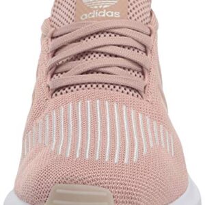 adidas Originals Women's Swift Running Shoe ,ash pearl/off white/white, 5 M US