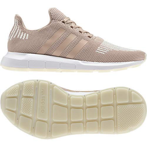 adidas Originals Women's Swift Running Shoe, ,ash pearl/off white/white, 9 M US