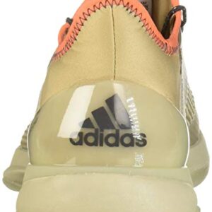 adidas Women's Adizero Ubersonic 3 Citified, Light Brown/Grey/True Orange, 7.5 M US