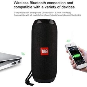 T&G117 Portable Bluetooth Speaker (Black)