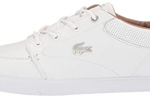 Lacoste Men's Bayliss Sneaker, Deep White, 7 Medium US
