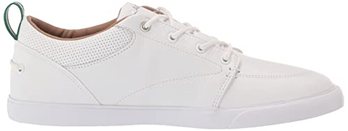 Lacoste Men's Bayliss Sneaker, Deep White, 7 Medium US