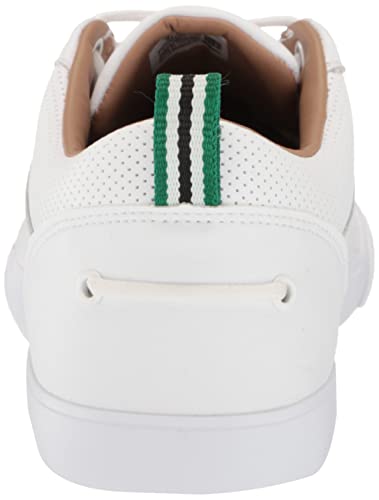 Lacoste Men's Bayliss Sneaker, Deep White, 7 Medium US