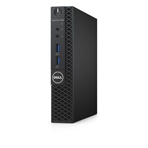 Dell Optiplex 3050 Micro Business Desktop Computer (Intel Core i3-6100T, 4GB DDR4, 128GB SS Windows 10 Pro (Renewed)