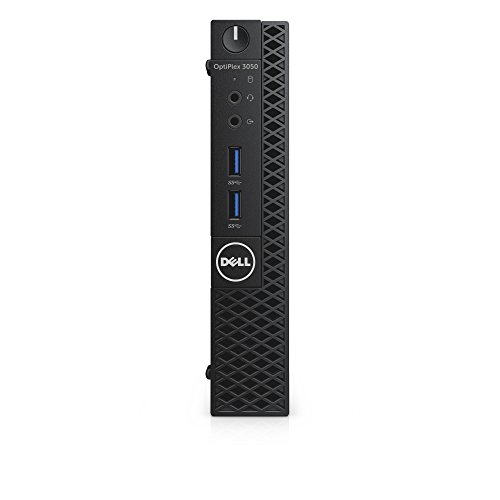 Dell Optiplex 3050 Micro Business Desktop Computer (Intel Core i3-6100T, 4GB DDR4, 128GB SS Windows 10 Pro (Renewed)