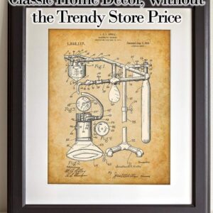 Anesthetic Machine Patent - 11x14 Unframed Patent Print - Great Gift for Doctors, Surgeons, and Anesthesiologist and Home and Office Decor Under $15