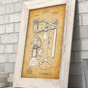 Anesthetic Machine Patent - 11x14 Unframed Patent Print - Great Gift for Doctors, Surgeons, and Anesthesiologist and Home and Office Decor Under $15