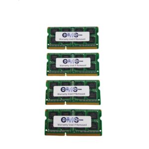 cms 32gb (4x8gb) ddr3 14900 1866mhz non ecc sodimm memory ram upgrade compatible with apple® imac all in one 3.3ghz quad core retina 5k, 27-inch, late 2015 - a4