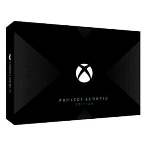 Microsoft Xbox One X 1TB Project Scorpio Limited Edition Black Console (1787) (Renewed)