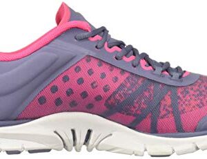 Ryka Women's DYNAMIC 2.5 Athletic Shoe, grey/pink, 8 M US