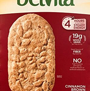 Belvita Brown Sugar Biscuits 1.76 oz 30 -Count Pack, cinnamon, 52.8 Ounce, (Pack of 4)